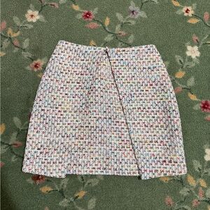 Lovers + Friends Colorful Tweed Pencil Skirt